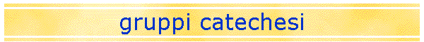 gruppi catechesi