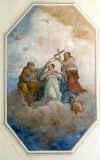 foto R.Pellizzon Otus Il soffitto della navata  stato dipinto nel 1795 da Pietro Moro su incarico della Scuola dei Battuti.